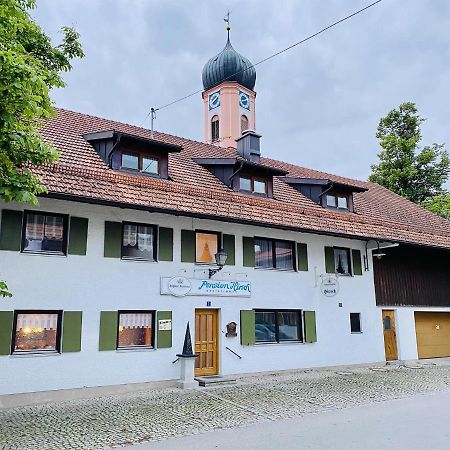 Pension Hirsch Seeg Exteriör bild