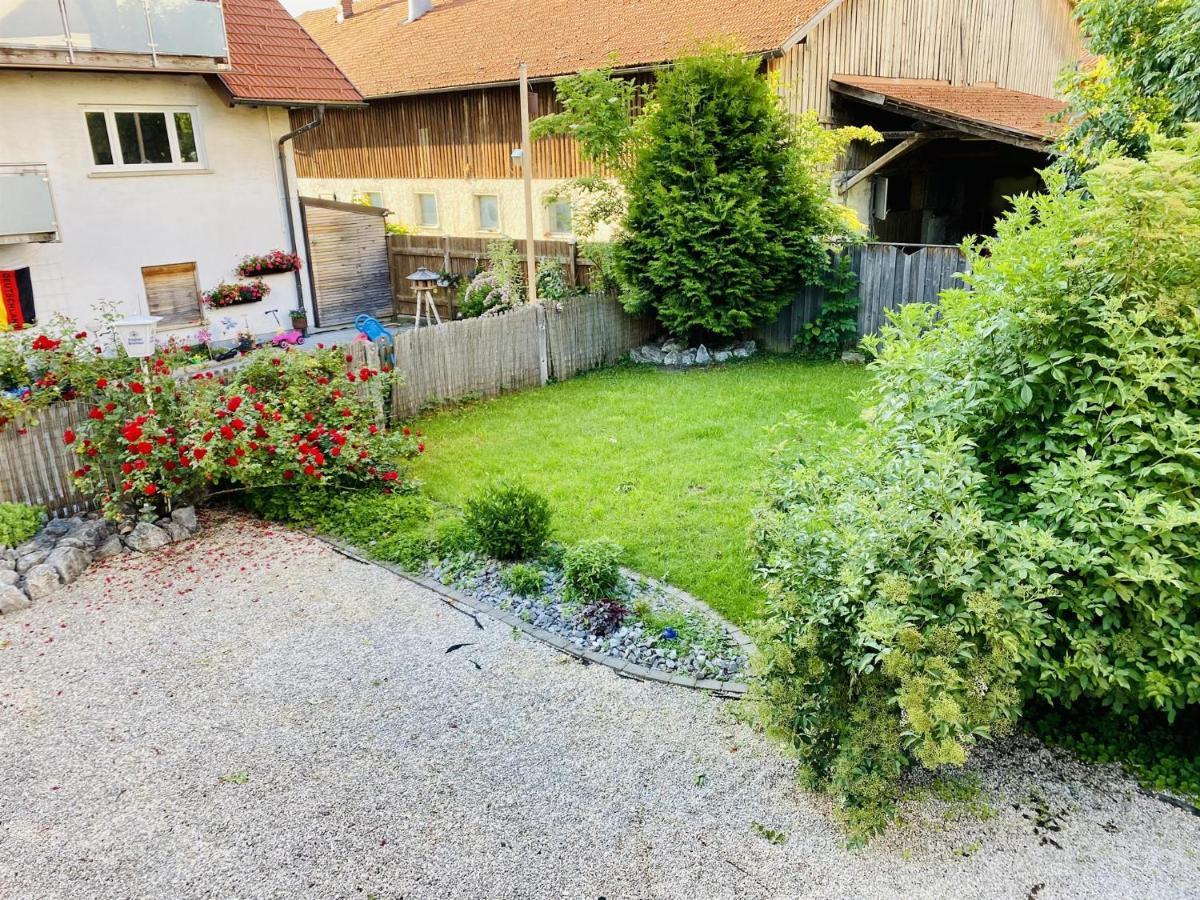 Pension Hirsch Seeg Exteriör bild